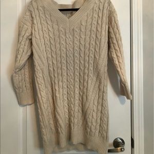 Shein off white dress. Size Small.